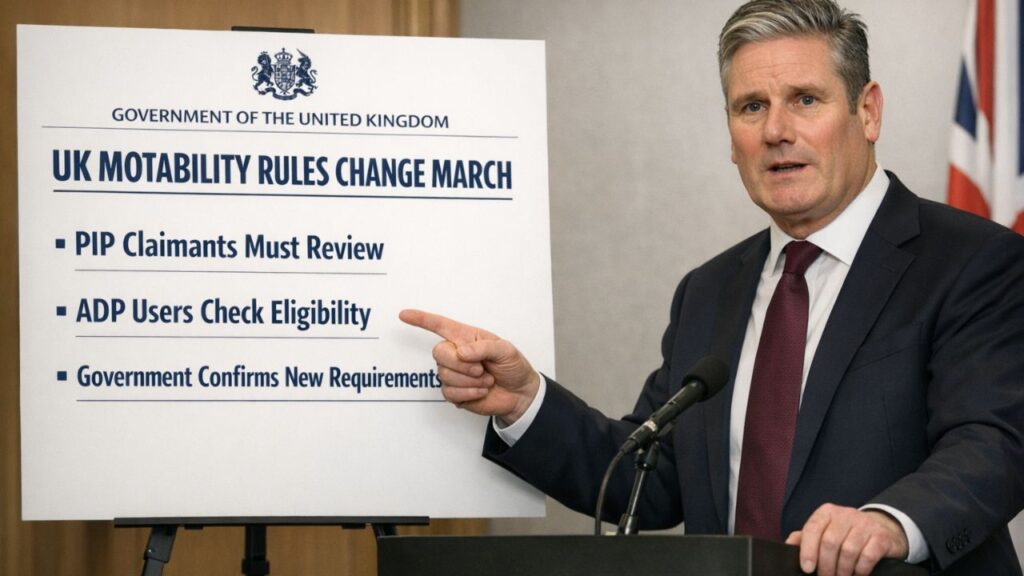 New Motability Rules March 2026