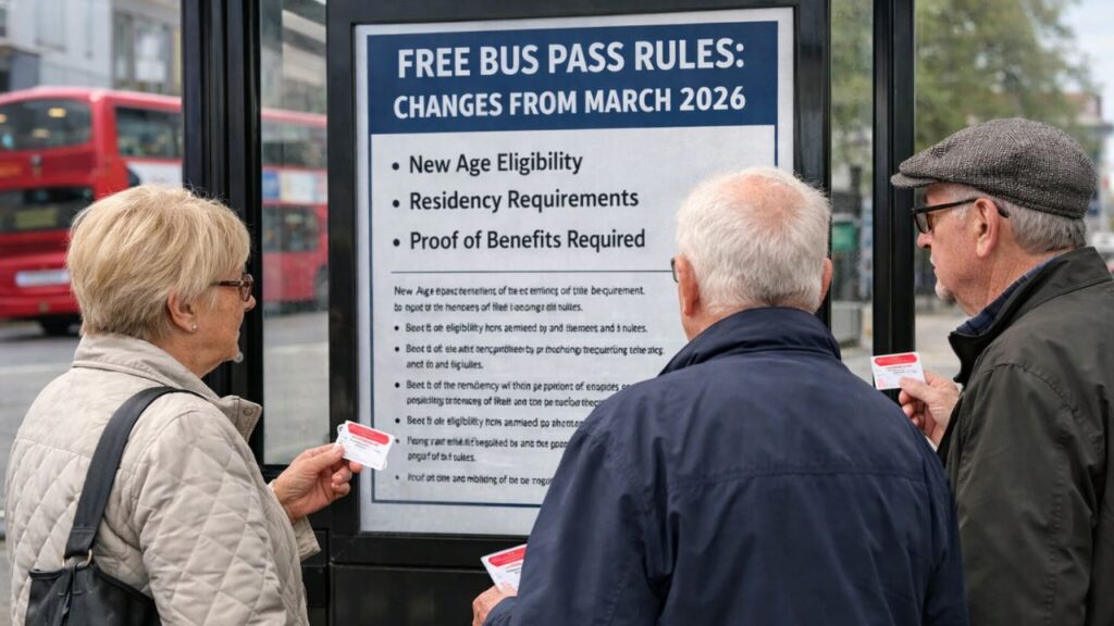 UK Free Bus Pass Rules