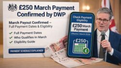 DWP Confirms £250 March Payout for Millions – Full Payment Dates and Who Could Qualify This Month