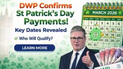DWP Confirms St Patrick’s Day 2026 Benefit and State Pension Payment Dates for Millions Across the UK